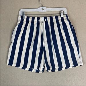 Reiss Striped Swim Trunk Mens Large